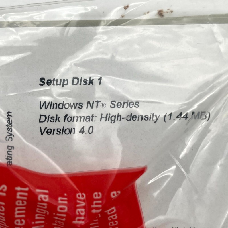 Microsoft Windows NT Series V4.0 Setup Disk 1-3 High-Density 1.44 MB Floppy Disk gallery