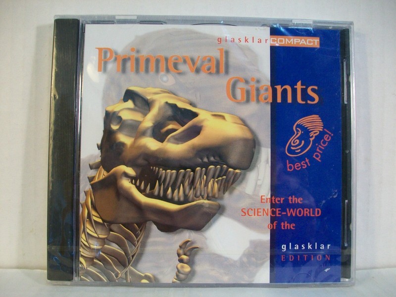 Primeval Giants from Glasklar Compact CD-ROM (NEW) (Sealed) (RS)