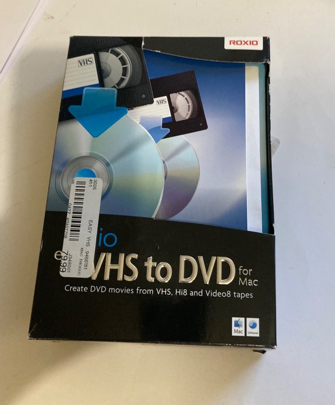 Roxio Easy VHS to DVD for Mac