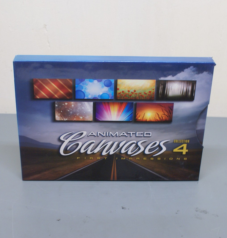 Digital Juice Animated Canvases Collection 4 First Impressions 1J