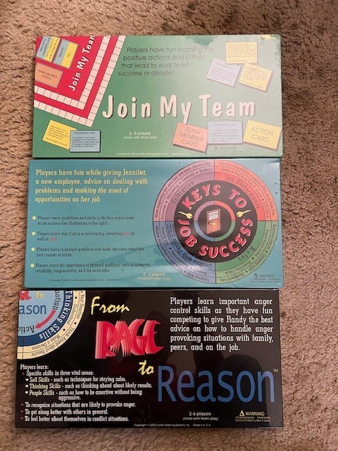 Education Game (Three Games) For High School Students