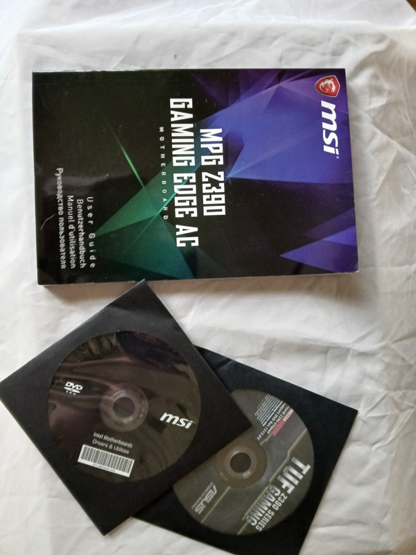 MSI MPG Z390 GAMING EDGE AC Drivers Update DVD for Windows English