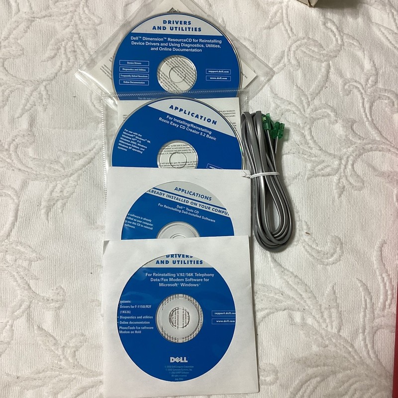 Dell Dimension Computer Misc Installing/Reinstalling CD Lot gallery