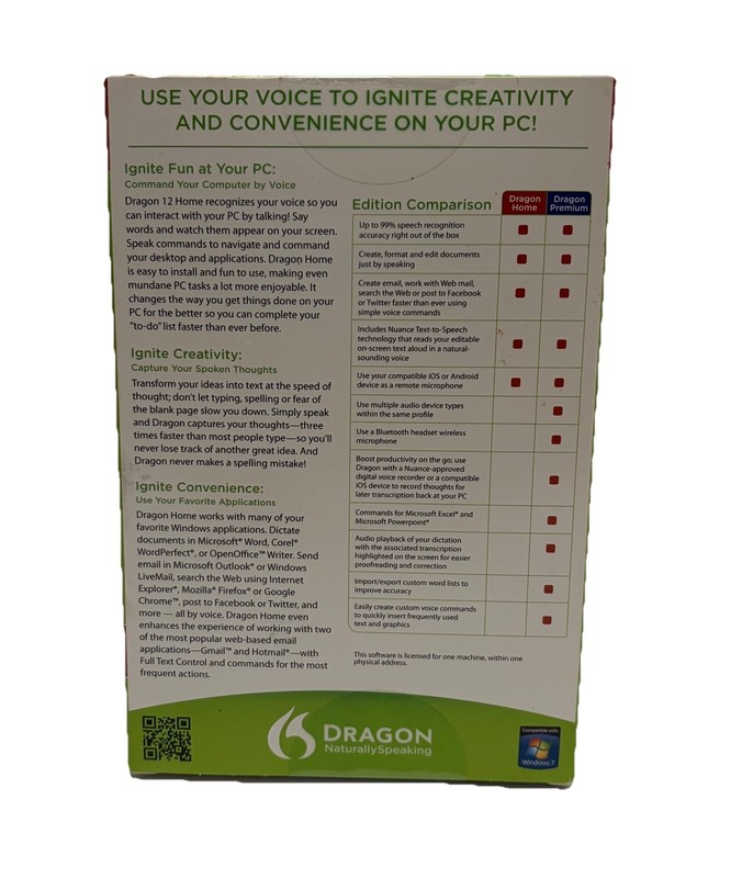Dragon Naturally Speaking Version 12 Speech Recognition Software Home Edition gallery