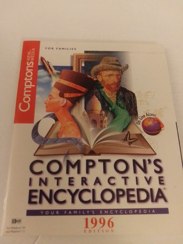 Comptons Interactive Encyclopedia 1996 CD-ROM For Windows 3.1 - XP Sealed NO BOX gallery