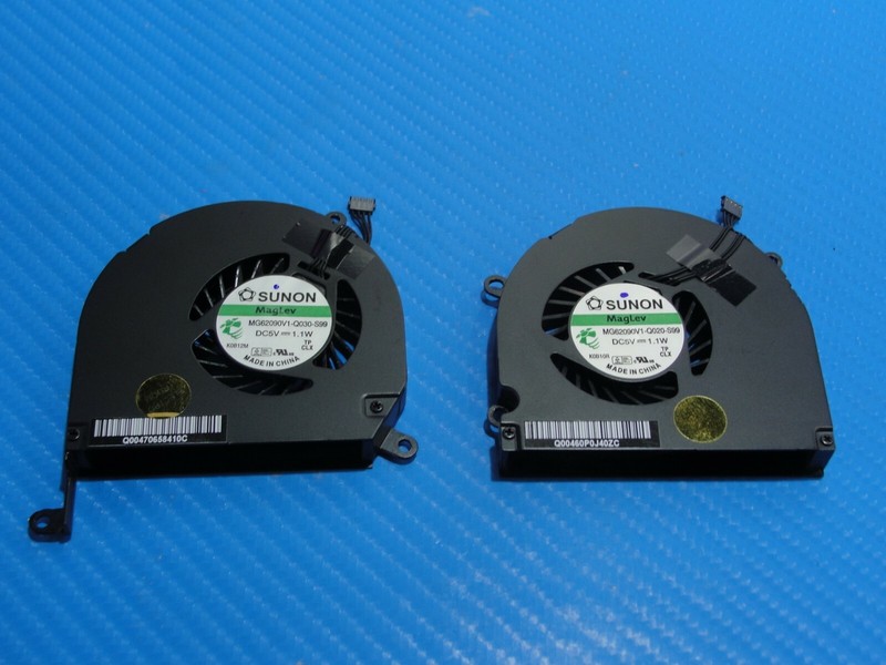 MacBook Pro A1286 15″ Early 2010 MC371LL/A Cooling Right & Left Fan Set 922-8702