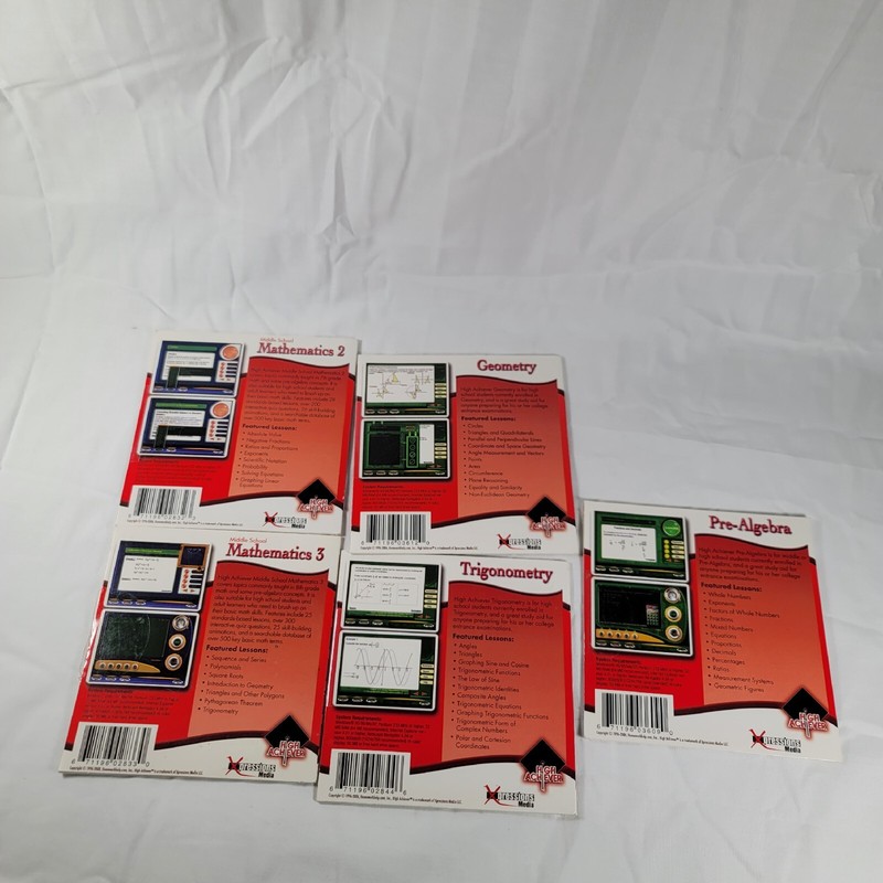 Pc Treasures High Achiever Mathematics Assortment Lot (5) gallery