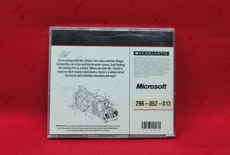 The Magic School Bus - Explores the Solar System PC, CD-ROM, Windows 3.1 (1994) gallery