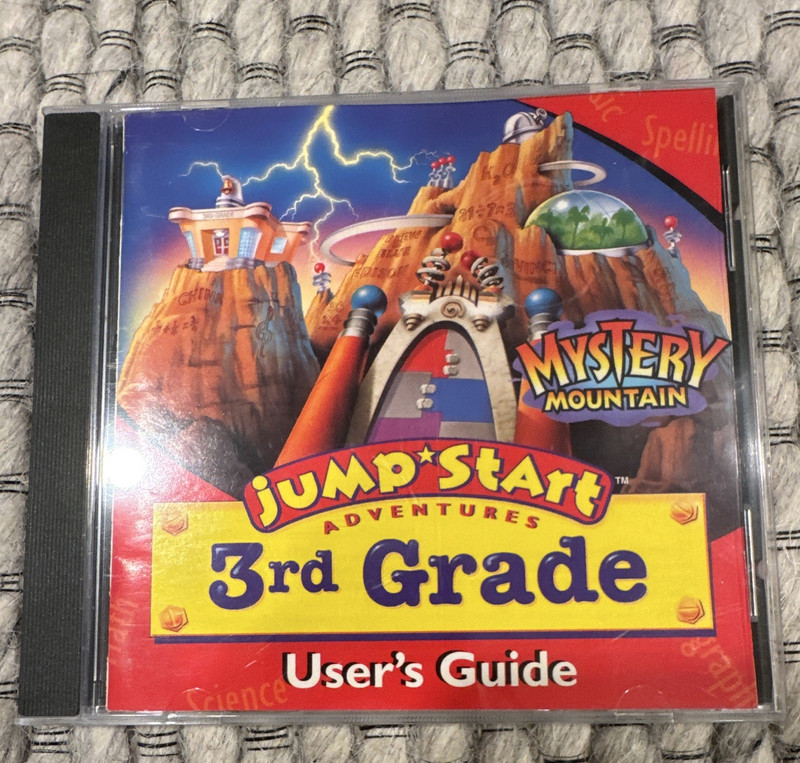 JumpStart Adventures 3rd Grade Mystery Mountain CD-ROM for Win/Mac w/ Guide