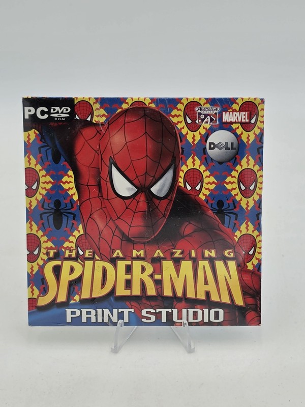 Marvel The Amazing Spiderman Print Studio PC DVD Rom Marvel New & Sealed
