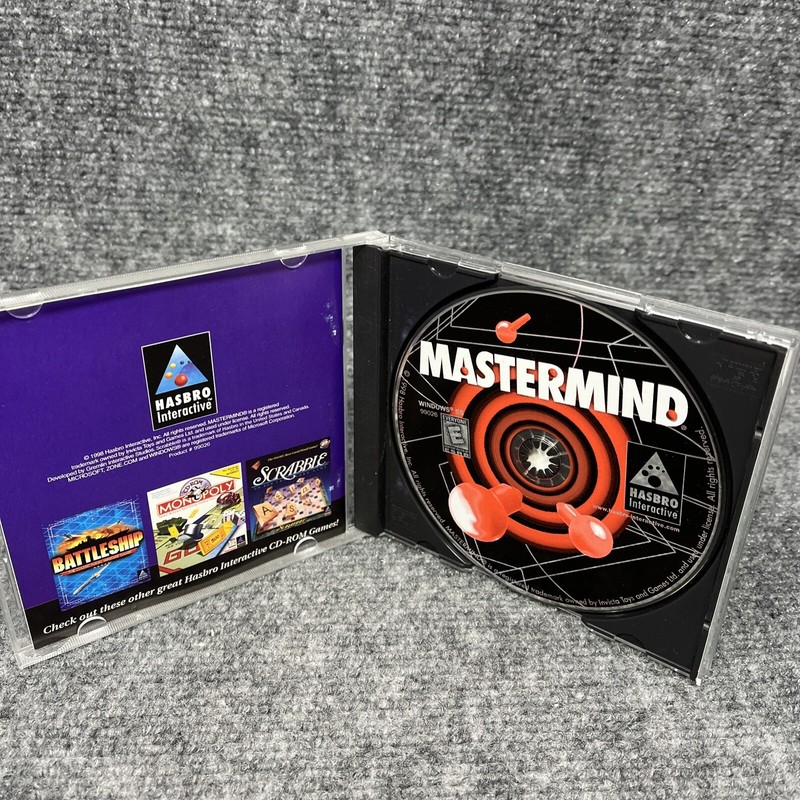 Mastermind - Games of Logic and Deduction (PC CD-ROM, 1998) gallery