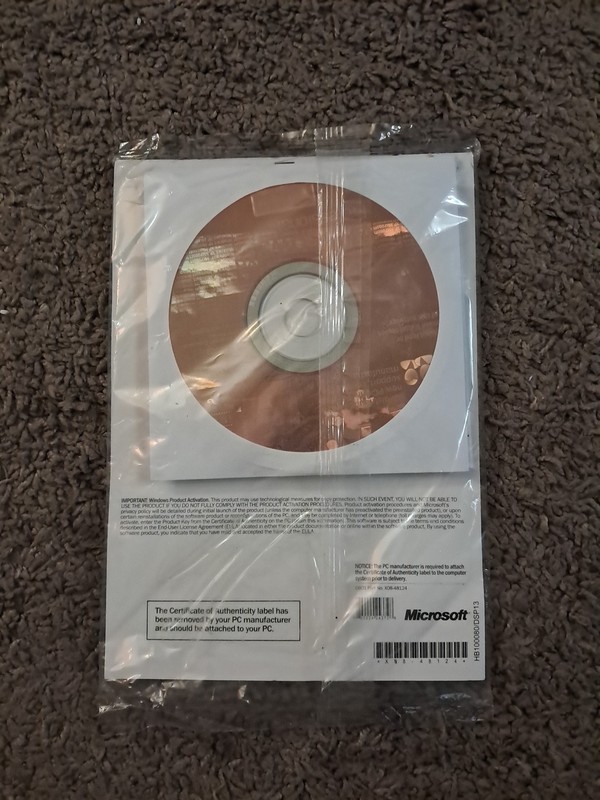 Microsoft Windows XP Professional OEM Version 2002 SP2 NEW SEALED CD System gallery