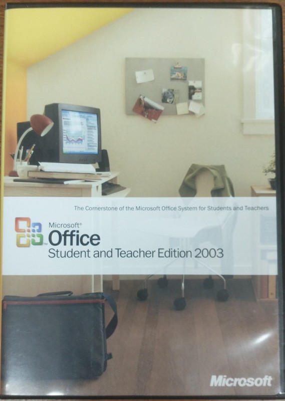 Genuine Microsoft MS Office Student and Teacher Edition 2003 w Product Key