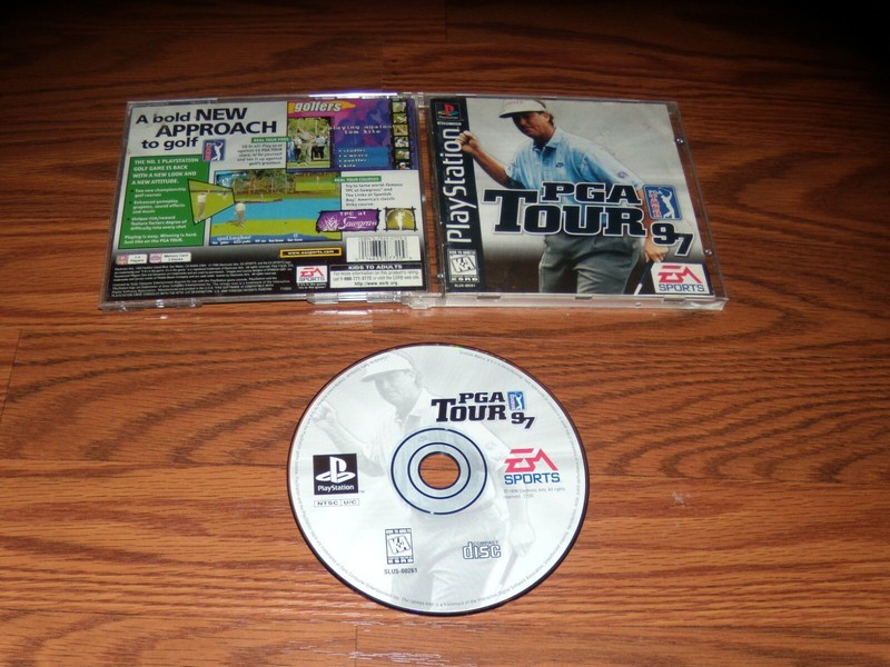 PGA Tour 97 Playstation 1 PS1 Game Excellent condition