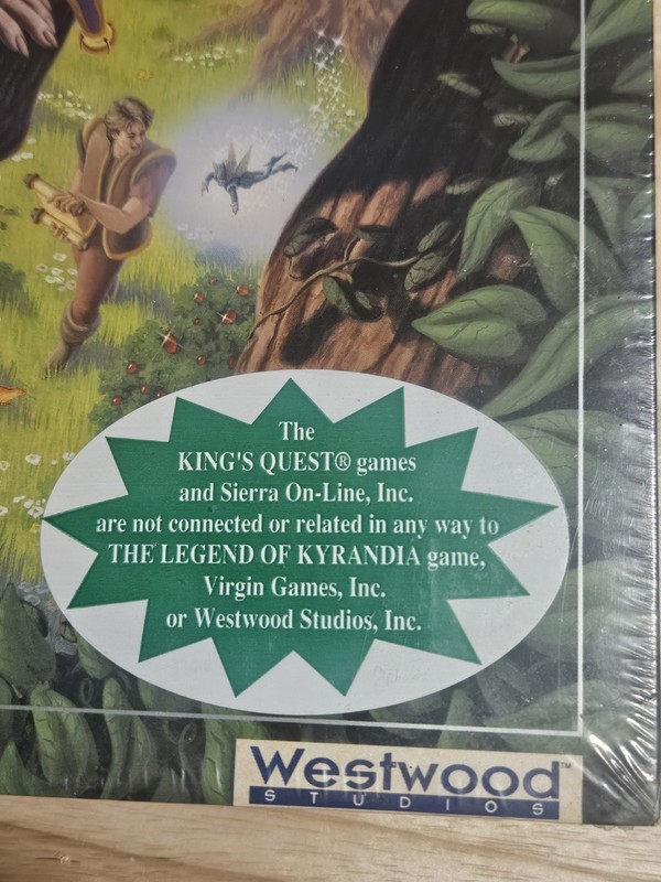 The Legend of Kyrandia Fables & Fiends Westwood Studios Sealed Vintage IBM PC gallery