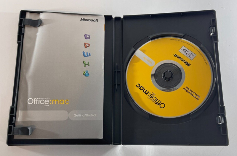 Microsoft Office: Mac 2004 Professional Edition Rare UPGRADE W/ Product Key gallery