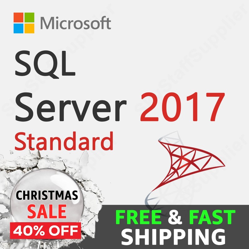 SQL Server 2017 STANDARD 24 Cores License Key PACK + 25 Access CALs BRAND NEW gallery