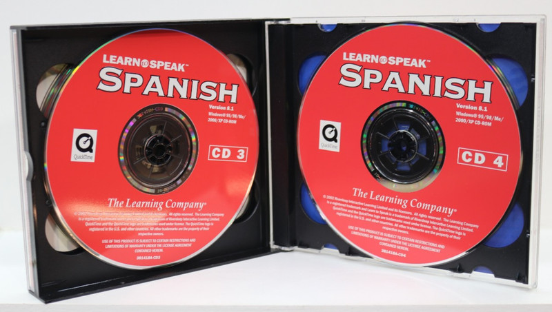 Learn To Speak Spanish Ver. 8.1 (2002 The Learning Company) 4-CD-ROM gallery