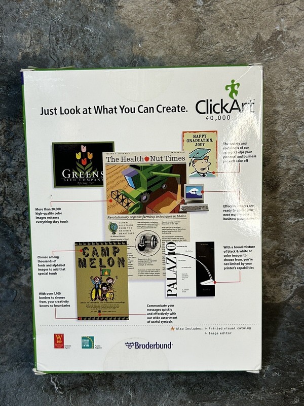 Click Art 40,000 Starter Image Pak Software 4 PC Users Guide Visual Catalog 3CDs gallery