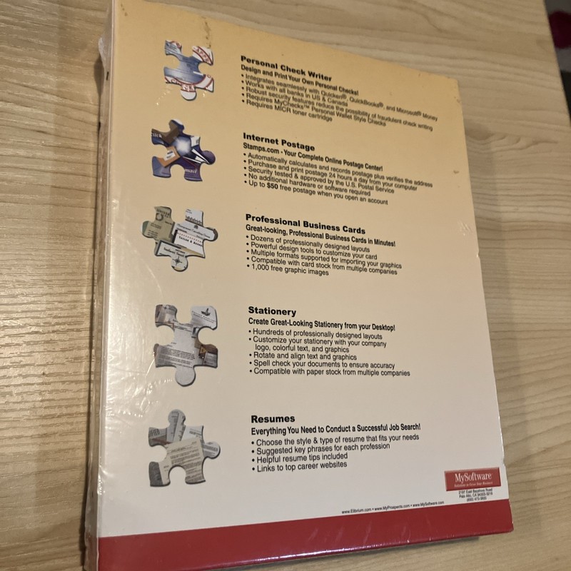My Personal Organization Suite CD ROM Window 95/98/Me gallery