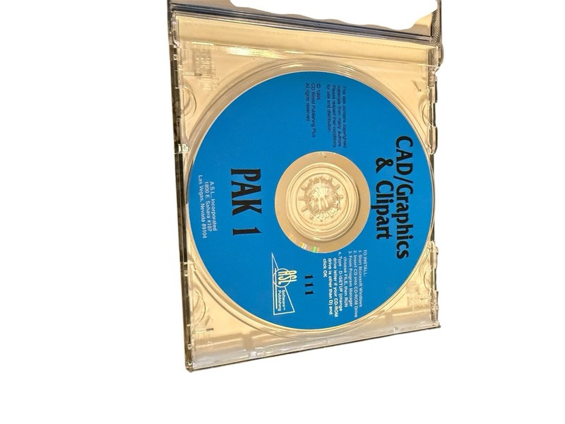 ASL Software Publishing CAD/Graphics & Clipart Pak 1 Software CD gallery