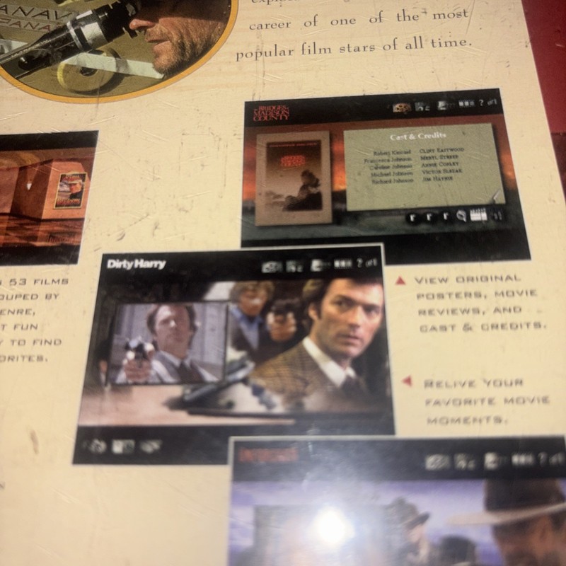 Vintage MS Windows 95 Clint Eastwood Collector Set New SEALED Rare Movie Game gallery