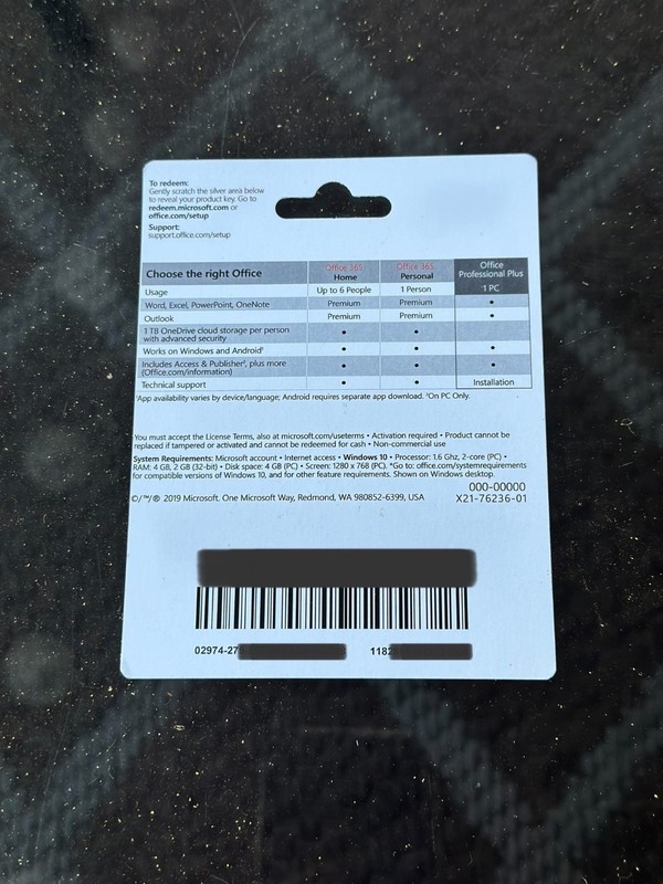 Microsoft Office Pro Plus 2019 Lifetime 1 PC Genuine Retail gallery