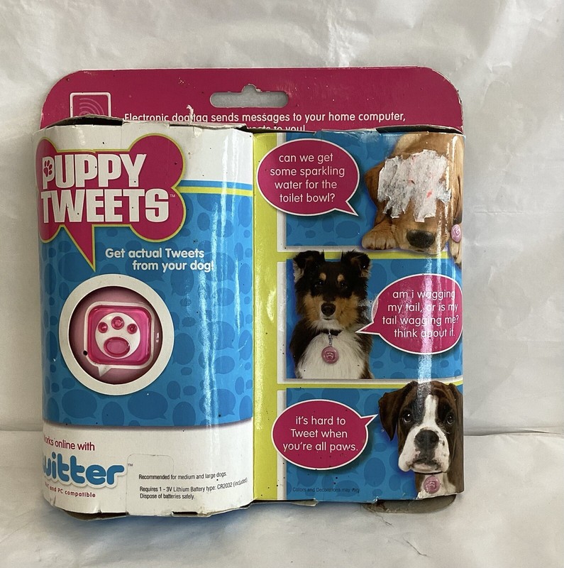 Puppy Tweets Works Online MAC and PC Compatible New