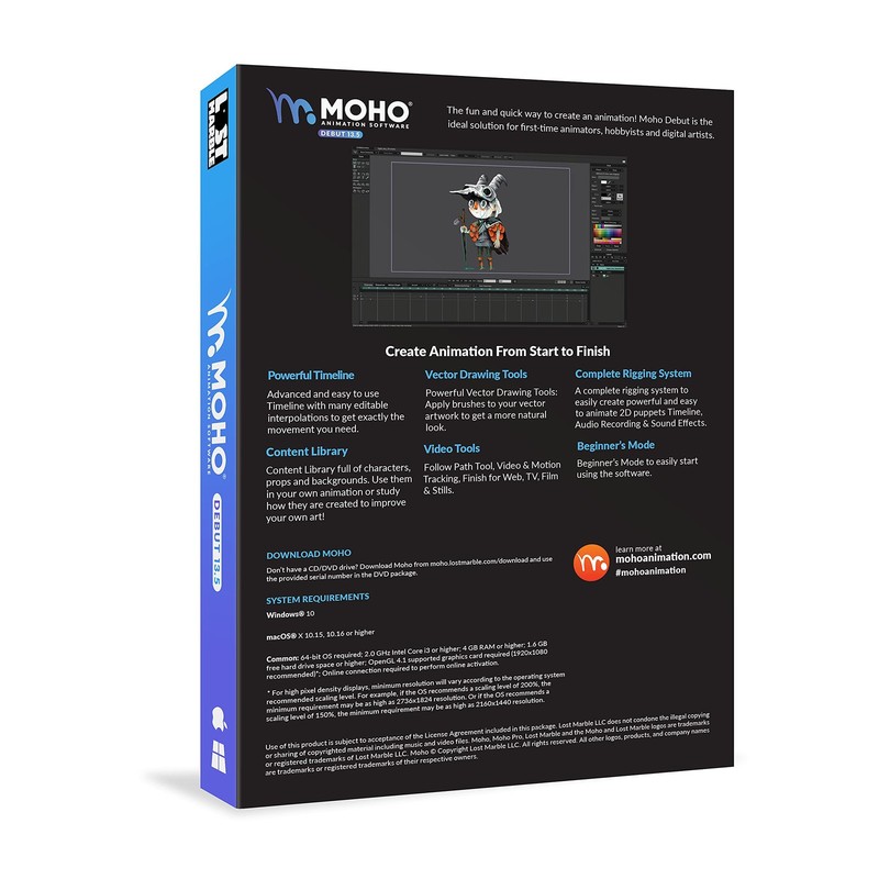 Debut 13.5 | Create your own cartoons and animations in minutes | Software fo... gallery