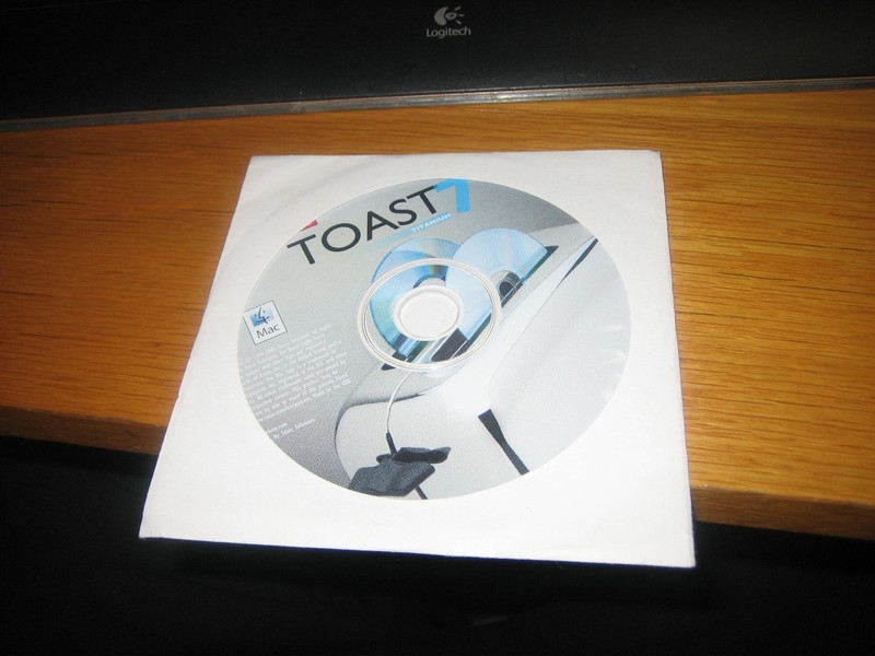2005 Toast 7 Titanium CD DVD Burning Software Macintosh Mac Installation CD