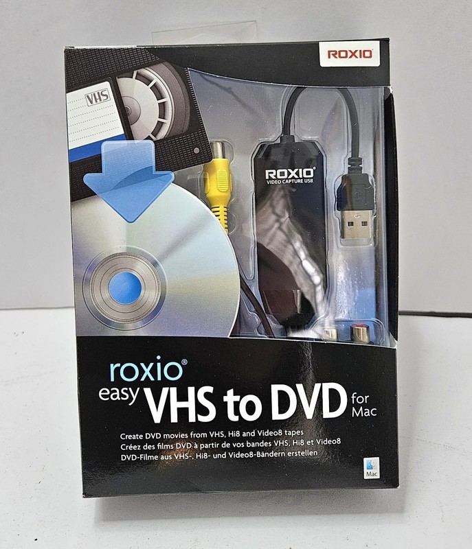 Roxio - Easy VHS to DVD for Mac - Mac OS - NEW gallery