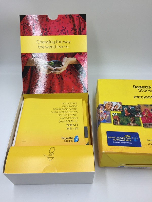 Rosetta Stone Russian Level 1,2,3,4,5, 1-5, 5 Disks,Software,Box,Code Card gallery