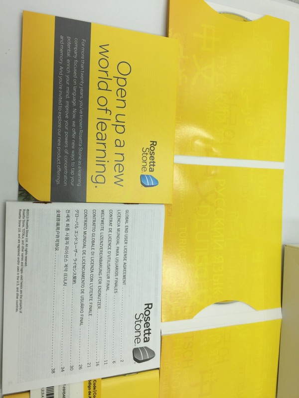 Rosetta Stone Russian Level 1,2,3,4,5, 1-5, 5 Disks,Software,Box,Code Card gallery