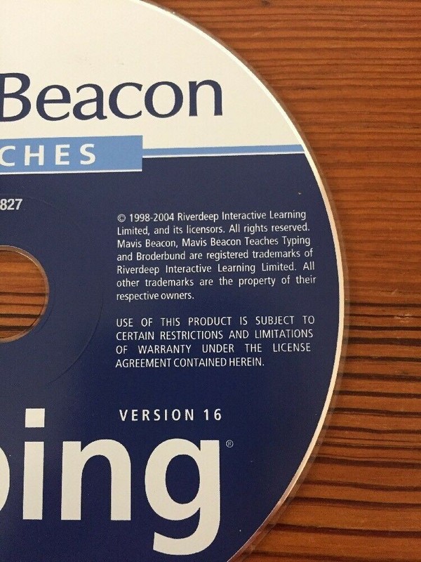 2004 Broderbund Mavis Beacon Teaches Typing Ver16 Keyboard Skills Mac Windows CD gallery