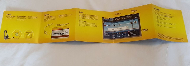 Rosetta Stone V4 TOTALe: German Level 1-3 Set PC MAC NEW! gallery
