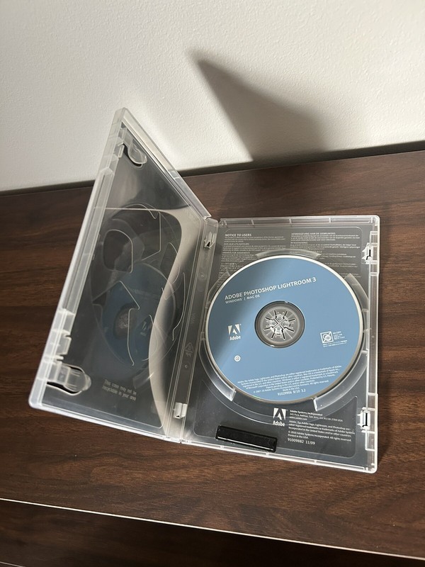 Genuine Adobe Photoshop Lightroom 3 Disc for PC and Mac with Serial Number Key gallery