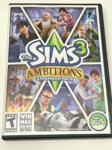 LOT OF 7 SIMS 3 VARIOUS PC CD-ROM GAMES Pre-owned