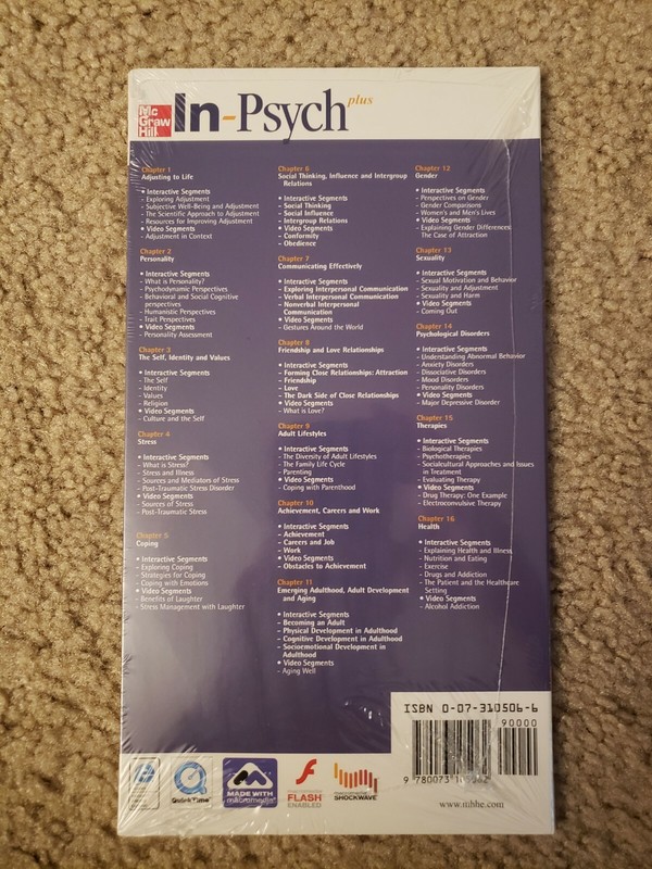 Discovery Channel In-Psych Human Adjustment - J. Santrock (CD) gallery