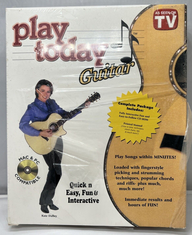 GUITAR: Play Today – Quick & Easy, Fun and Interactive [CD-ROM] 670849010647