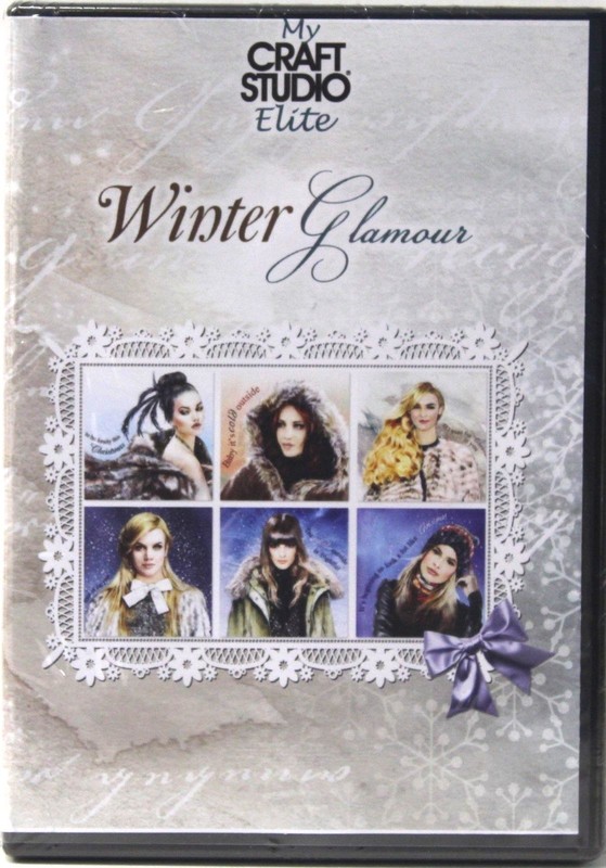 Winter Glamour My CRAFT STUDIO Elite PC CD-ROM – Stationery,Toppers,Note