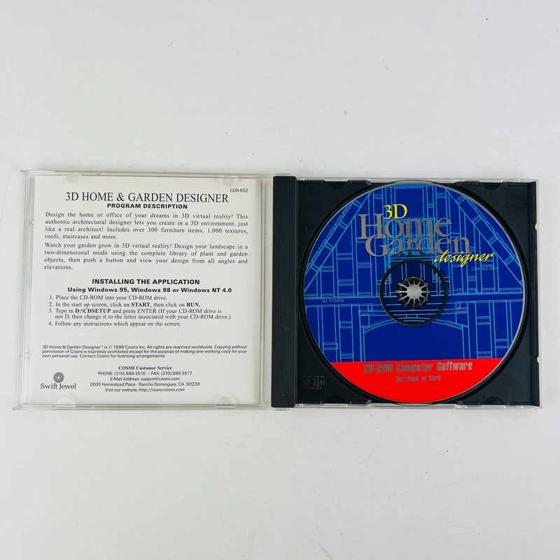 3D Home & Garden Designer PC CD ROM Software Swift Jewel gallery