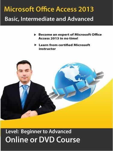 Learn Microsoft Office Access 2013 and Excel 2013 Training Tutorial – 2 DVD