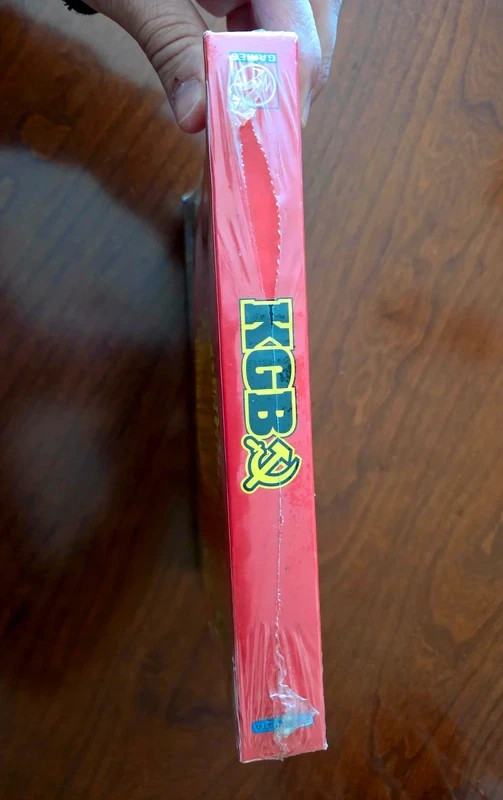 KGB Amiga Big Box sealed game computer vintage portuguese vintage gallery