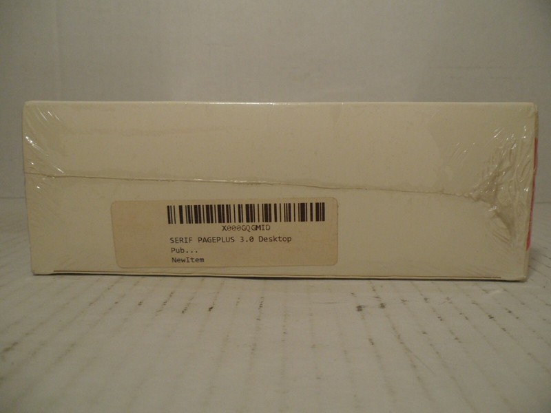 Serif 3.0 Page Plus Desktop Publishing Includes CD-ROM NEW Factory Sealed! gallery
