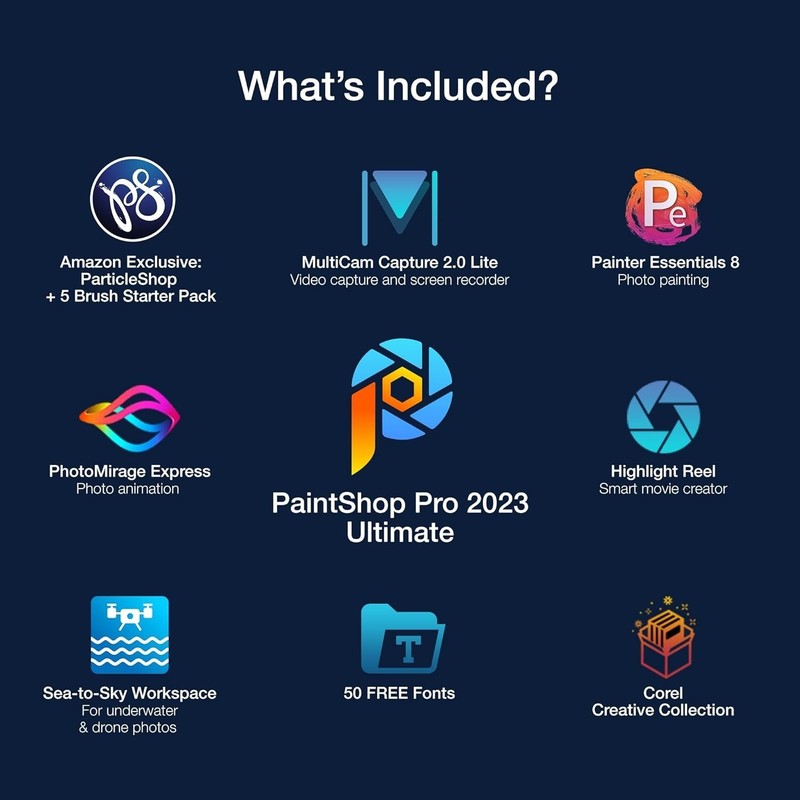 Comprehensive Graphic Design & Photo Editing | PaintShop Pro 2023 Ultimate^ gallery