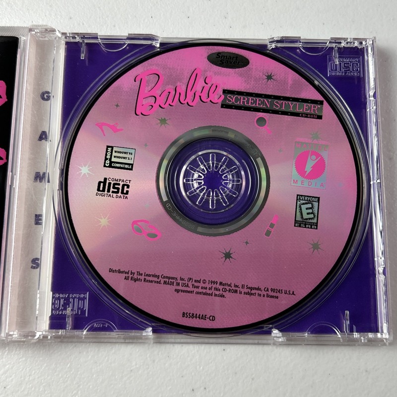 The Learning Company Barbie Screen Styler PC CD-ROM gallery