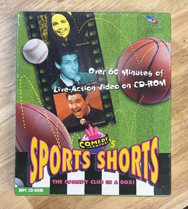 Sports Shorts Adam Sandler Comedy Central PC Video CD-ROM Big Box NEW SEALED VTG