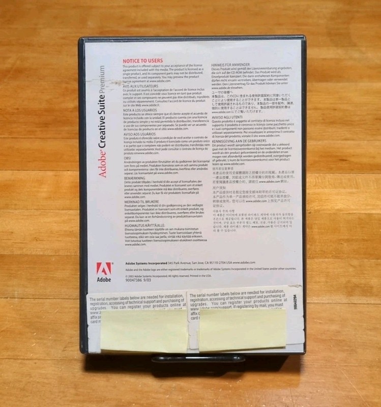 Adobe Creative Suite Premium 2003 – Full Software Bundle (Vintage) gallery