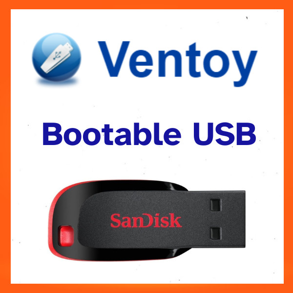 Ventoy Bootable USB 3.0 | Multi-Boot ISO Loader | Windows 11 Linux Recovery