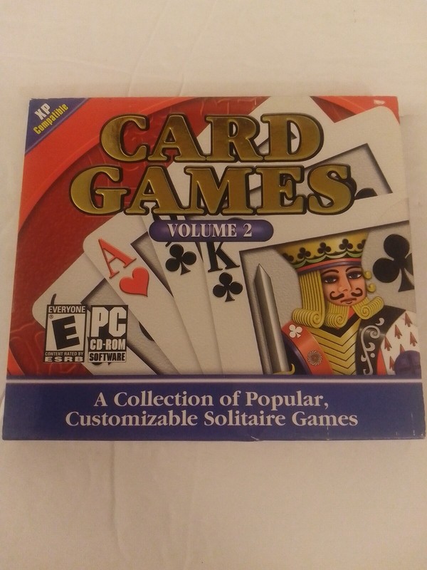 COSMI Card Games Vol. 2 CD-ROM for Windows by Swift Jewel Brand New Sealed